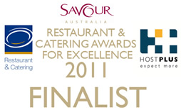 Savour Australia - Restaurant and Catering Awards For Excellence 2011 Finalist- Sydneyfingerfoodcatering.com.au